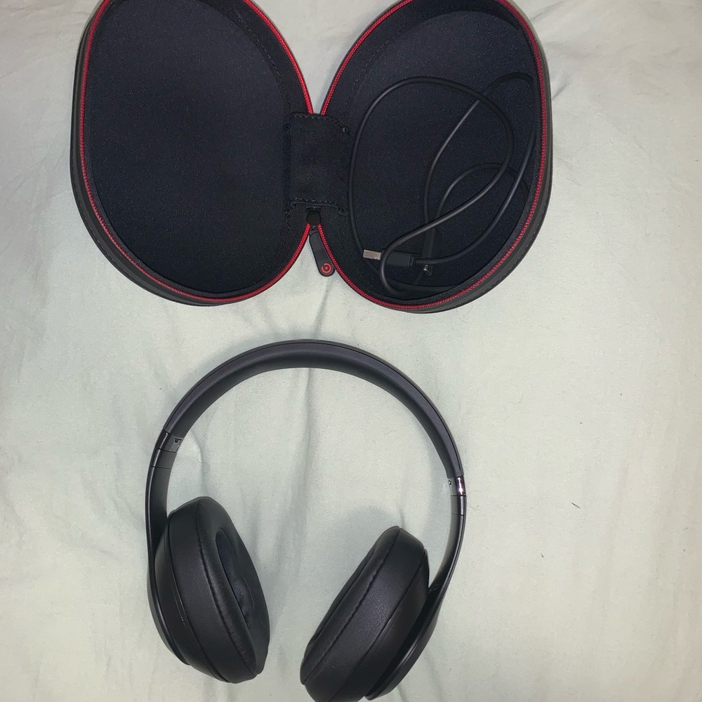 Beats by Dre wireless headphones.